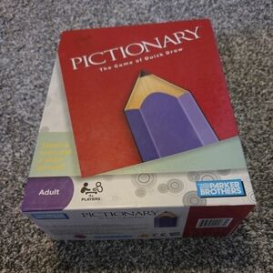 PICTIONARY The Game Of Quick Draw PARKER BROTHERS  100% COMPLETE 2009 #05713